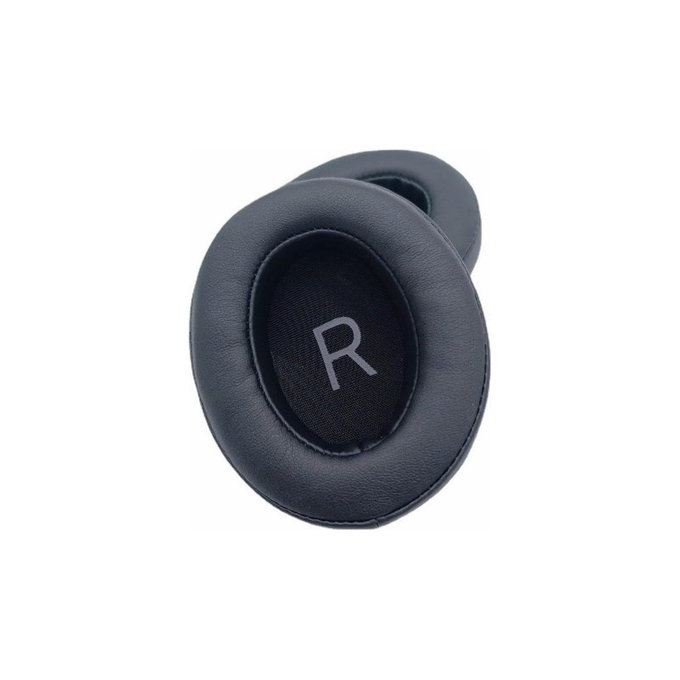Coussinets de rechange pour Sennheiser Momentum 3.0, Mousse à mémoire + Cuir, Noires, 1 Paire