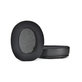 Coussinets de rechange pour Sony WH-XB910N, Mousse à mémoire + en Textil + Cuir, Noires, Gel Rafraîchissant, 1 Paire