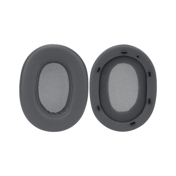 Coussinets de rechange pour Sony ULT Wear, Mousse + Cuir, Noires, 1 Paire