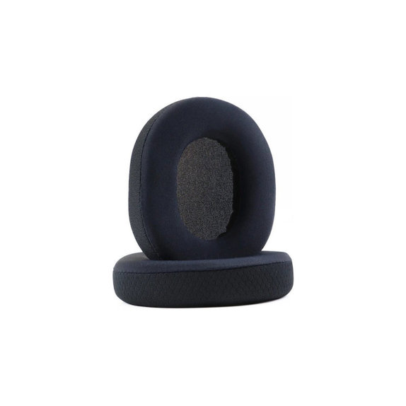 Coussinets de rechange pour Steelseries Arctics 1, 3, 5, 7, 9 Pro, Mousse à mémoire + en Textil, Noires, Gel Rafraîchissant, 1 Paire
