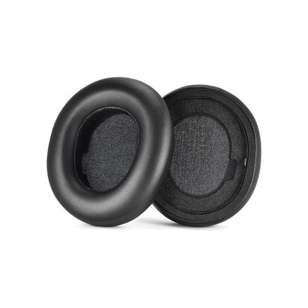 Coussinets de rechange pour Steelseries Nova Pro, Mousse à mémoire + cuir PU, Noires, 1 Paire