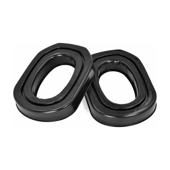 Coussinets de rechange pour Walker’s Razor (XCEL/Digital/BT/XTRM), Mousse à mémoire + Cuir, Noires, Gel Rafraîchissant, 1 Paire