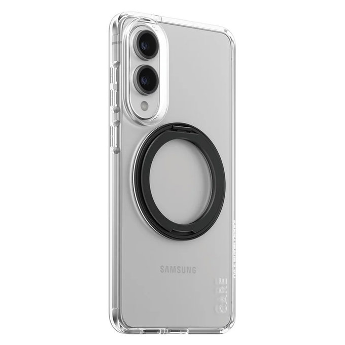 Étui Kickstand pour Samsung Galaxy S25 Edge, Noir, PanzerGlass