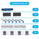 Ecovacs T80 Omni, T80 - Ensemble complet