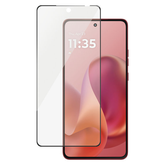 Verre trempé UWF pour Motorola Moto G86 Power, Noir, SAFE by PanzerGlass