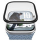 Verre trempé UWF METALLIC pour Apple Watch 11/10 42 mm, Noir, PanzerGlass