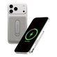 PowerBank sans fil 5000 mAh, avec support rotatif 20 W, compatible MagSafe, Qi2/USB-C, Titane, empower