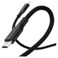 Câble USB-C, 60 W, Racing, 2 m, Space Black, empower