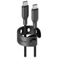 Câble USB-C, 240 W, Racing, 1, 2 m, Space Black, empower