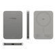 PowerBank sans fil 5000 mAh, 20 W, compatible avec MagSafe, Qi2/USB-C, Titane, empower