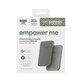 PowerBank sans fil 5000 mAh, 20 W, compatible avec MagSafe, Qi2/USB-C, Titane, empower