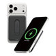 PowerBank sans fil 5000 mAh avec support rotatif, 20 W, compatible avec MagSafe, Qi2/USB-C, Space Black, empower