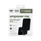PowerBank sans fil 5000 mAh avec support rotatif, 20 W, compatible avec MagSafe, Qi2/USB-C, Space Black, empower