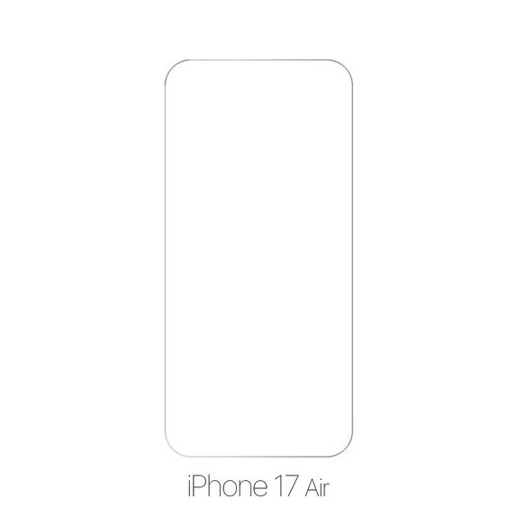 FixPremium Glass - Verre trempé pour iPhone 17 Air
