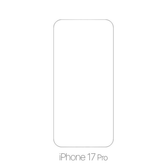 FixPremium Glass - Verre trempé pour iPhone 17 Pro