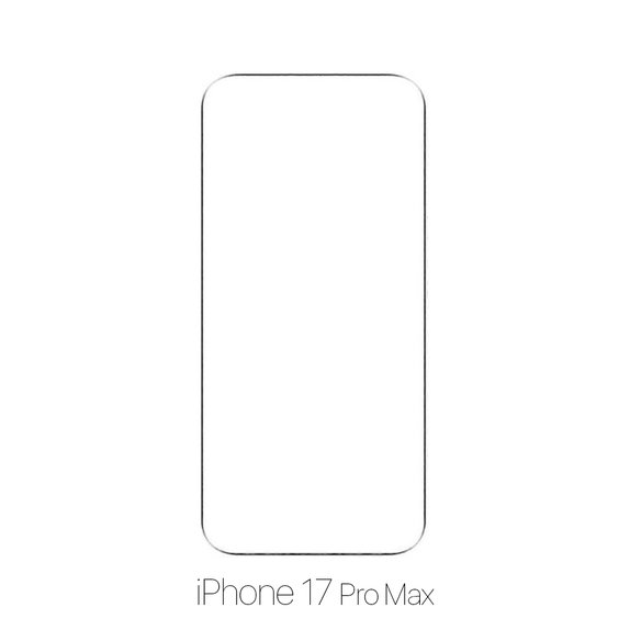 FixPremium Glass - Verre trempé pour iPhone 17 Pro Max