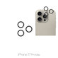 FixPremium Glass - Verre Trempé Caméra Arrière sans Cadre pour iPhone 17 Pro Max