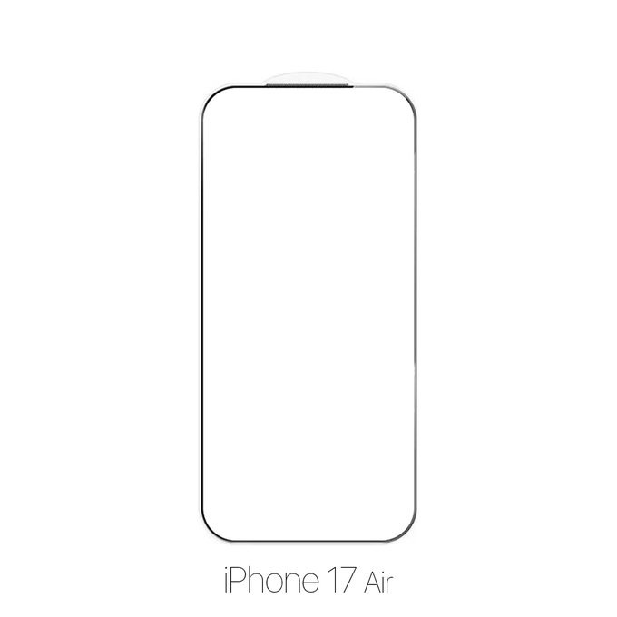 FixPremium FullCover Glass - Verre trempé pour iPhone 17 Air