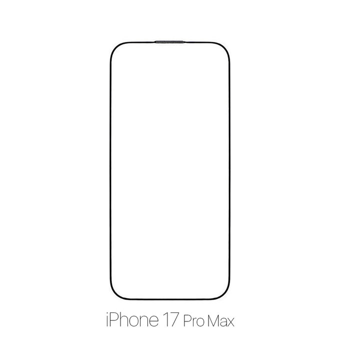 FixPremium FullCover Glass - Verre trempé pour iPhone 17 Pro Max