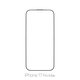 FixPremium FullCover Glass - Verre trempé pour iPhone 17 Pro Max