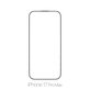 FixPremium FullCover Glass - Verre trempé pour iPhone 17 Pro Max