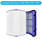 Dyson Purifier-series, Purifier humidifier-series, Hot and Cool Series 360° - Filtre HEPA (Charbon actif)