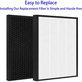 Philips 1000-series, 1000i-series, AC1214, AC1215, AC1217 - Ensemble de filtres (HEPA + Charbon actif)