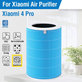 Xiaomi Mi Mijia Air Purifier 4 Pro - Filtre HEPA (Antibactérien) (Bleu)