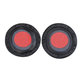 Coussinets de rechange pour Poly Blackwire 3200, Mousse à mémoire + cuir PU, Noires, 1 Paire