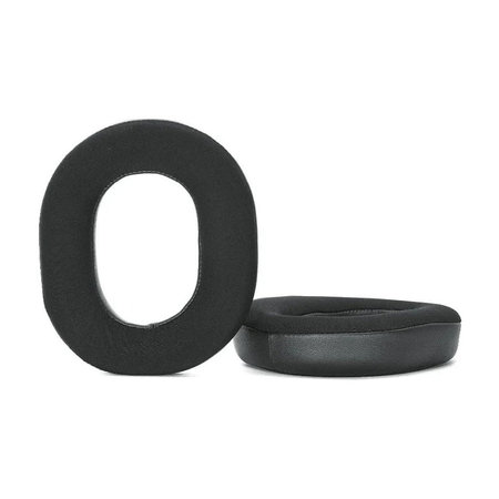 Coussinets de rechange pour Razer Blackshark V3 Pro, Mousse à mémoire + Textile, Noires, 1 Paire