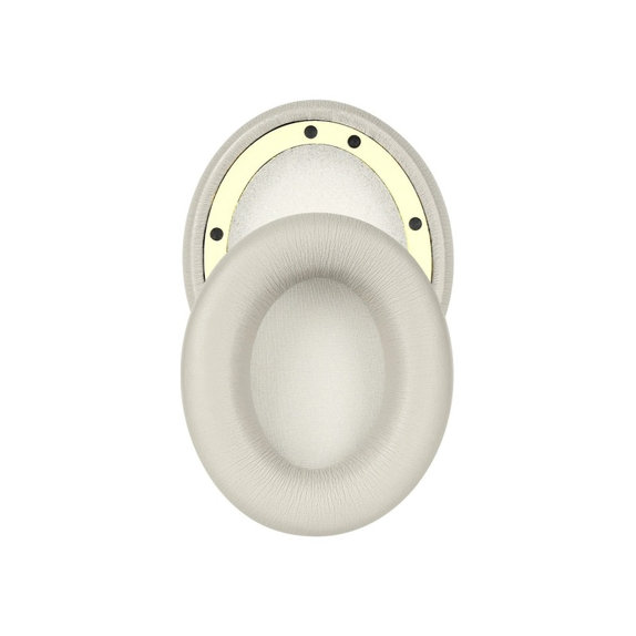 Coussinets de rechange pour Beats Studio Pro, Mousse à mémoire + cuir PU, Grises, 1 Paire