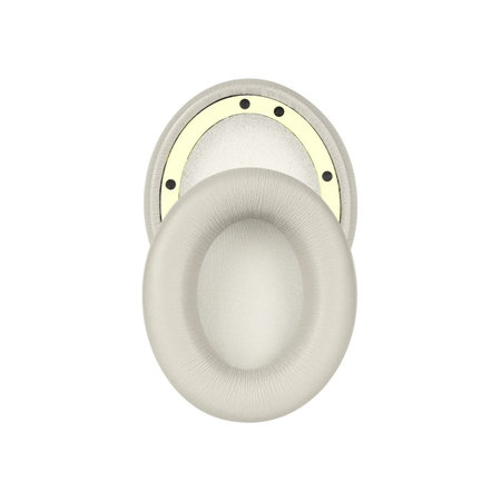 Coussinets de rechange pour Beats Studio Pro, Mousse à mémoire + cuir PU, Grises, 1 Paire