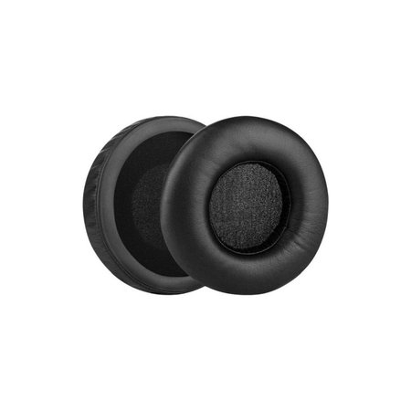 Coussinets de rechange pour AKG K845BT, K545, K540, Mousse à mémoire + cuir PU, Noires, 1 Paire