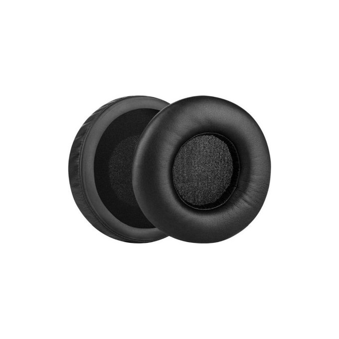 Coussinets de rechange pour AKG K845BT, K545, K540, Mousse à mémoire + cuir PU, Noires, 1 Paire