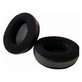Coussinets de rechange pour Audio-Technica ATH-M50X, M50XBT, M40X, MSR7, Mousse à mémoire + cuir PU + suède, Noires, 1 Paire