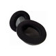 Coussinets de rechange pour Audio-Technica ATH-M50X, M50XBT, M40X, MSR7, Mousse à mémoire + cuir PU + suède, Noires, 1 Paire