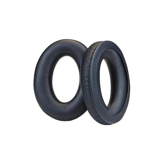 Coussinets de rechange pour Bose Aviation 30, Mousse à mémoire + cuir PU, Noires, 1 Paire