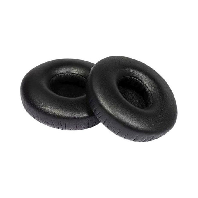 Coussinets de rechange pour Jabra Revo, Mousse à mémoire + cuir PU, Noires, 1 Paire