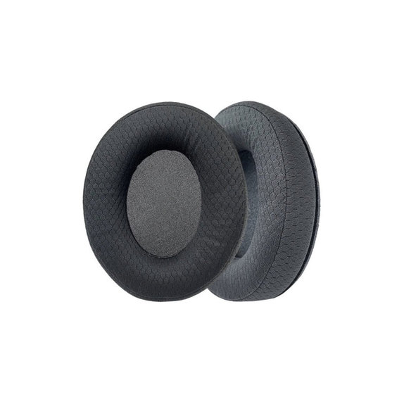 Coussinets de rechange pour Kingston HyperX Stinger Core, Mousse à mémoire + Textile, Noires, 1 Paire