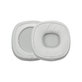 Coussinets de rechange pour Marshall Major IV, Mousse à mémoire + cuir PU, Blanches, 1 Paire