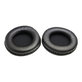 Coussinets de rechange pour Philips SHM1900, SHP1900, Mousse à mémoire + cuir PU, Noires, 1 Paire