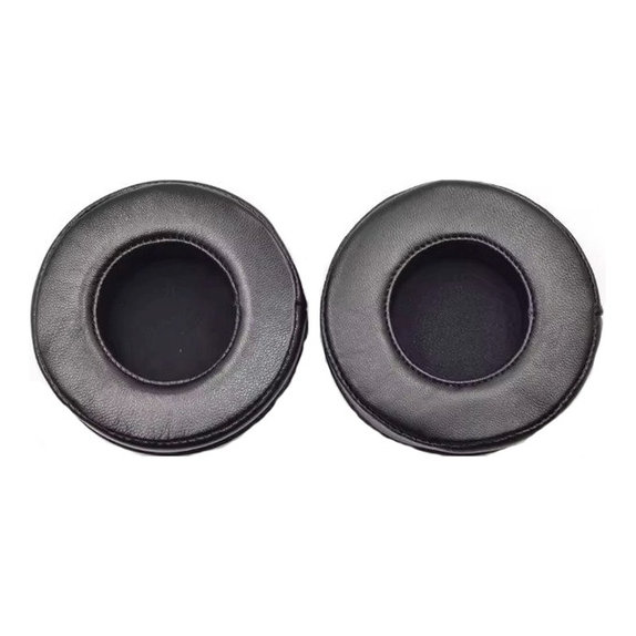 Coussinets de rechange pour Pioneer HDJ1000, HDJ2000, HDJ1500, Mousse à mémoire + cuir PU, Noires, 1 Paire