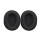 Coussinets de rechange pour Razer Blackshark V2, V2X, V2 Pro, V2 SE, Mousse à mémoire + Textile, Noires, 1 Paire