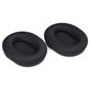 Coussinets de rechange pour Razer Blackshark V2, V2X, V2 Pro, V2 SE, Mousse à mémoire + Textile, Noires, 1 Paire