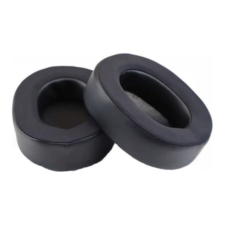 Coussinets de rechange pour Sony WH-1000XM5, Mousse à mémoire + Néoprène, Noires, Gel Rafraîchissant, 1 Paire
