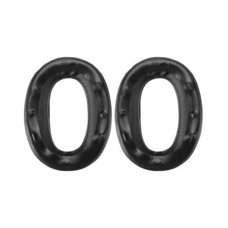 Coussinets de rechange pour Sony MDR-1000X, WH-1000XM2, Mousse à mémoire + cuir PU, Noires, 1 Paire