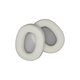 Coussinets de rechange pour Sony WH-ULT900N, Mousse à mémoire + cuir PU, Blanches, 1 Paire
