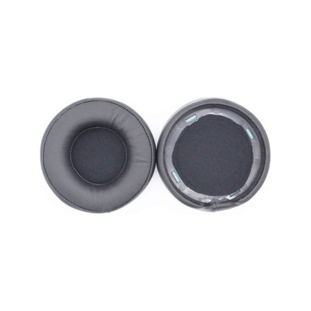 Coussinets de rechange pour SteelSeries Siberia 650, Mousse à mémoire + cuir PU, Noires, 1 Paire