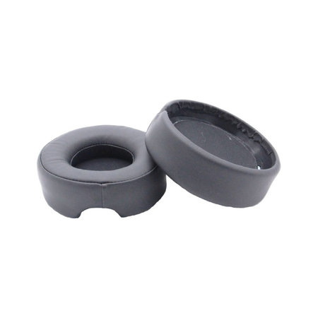 Coussinets de rechange pour SteelSeries Siberia 650, Mousse à mémoire + cuir PU, Noires, 1 Paire