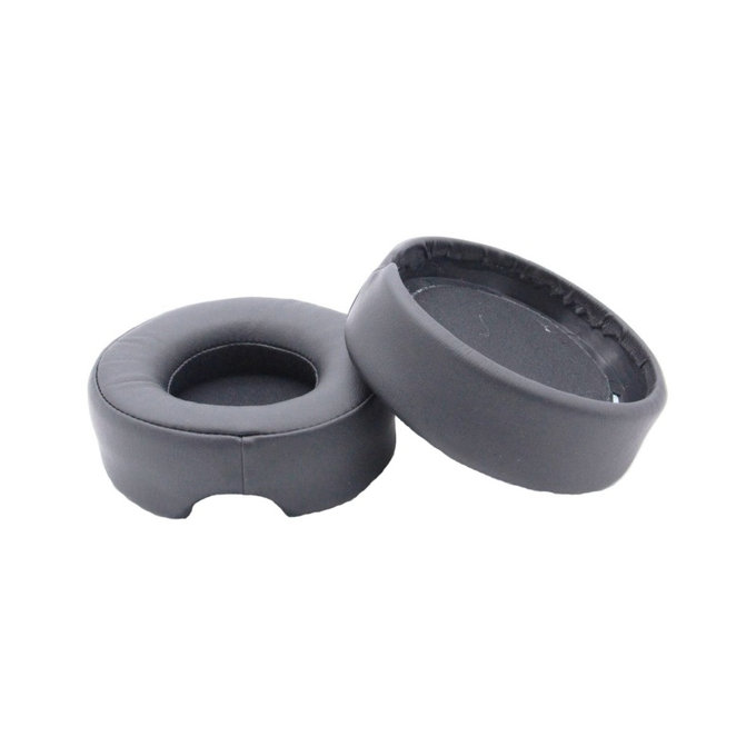 Coussinets de rechange pour SteelSeries Siberia 650, Mousse à mémoire + cuir PU, Noires, 1 Paire